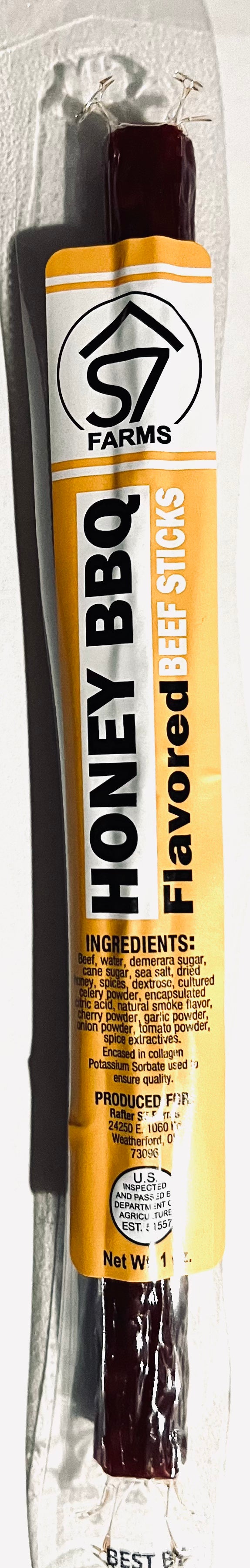 HONEY BBQ BEEF STICKS